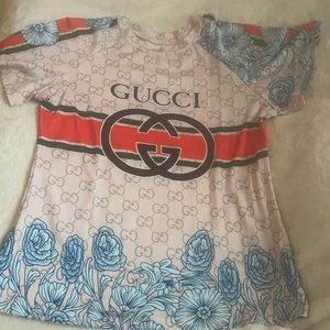 Large GG logo active dry shirt